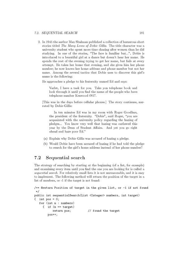 Introduction to Computer Science with Java Programming - Page 181